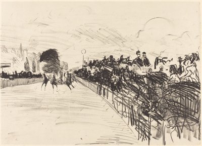 As corridas (Les cursos) de Édouard Manet
