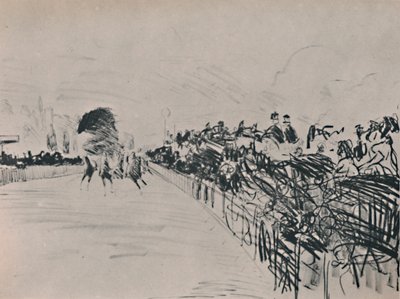 The Races, 1865-1872, 1946. de Édouard Manet
