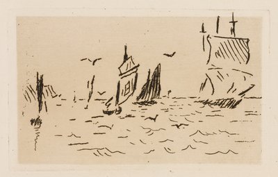 O Mar, chapa 7 de Le Fleuve de Édouard Manet