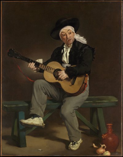 A cantora espanhola de Édouard Manet