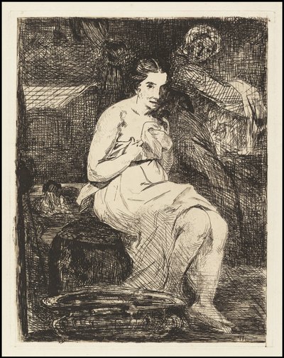 O banheiro, 1862 de Édouard Manet