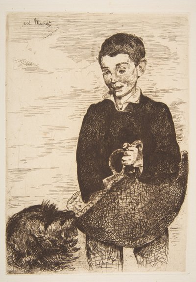 O Urchin, 1861-62. de Édouard Manet