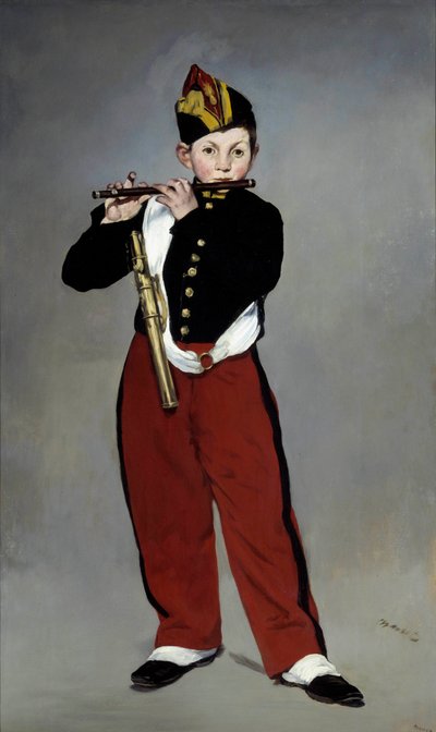 O tocador de pífaro de Édouard Manet