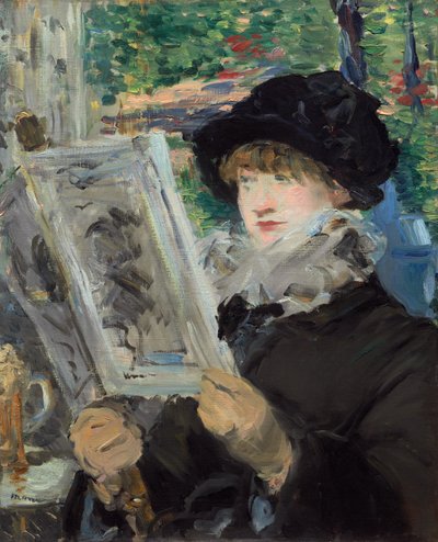 Mulher Ler de Édouard Manet
