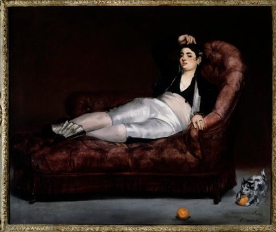 Mulher jovem em traje de espada de Édouard Manet