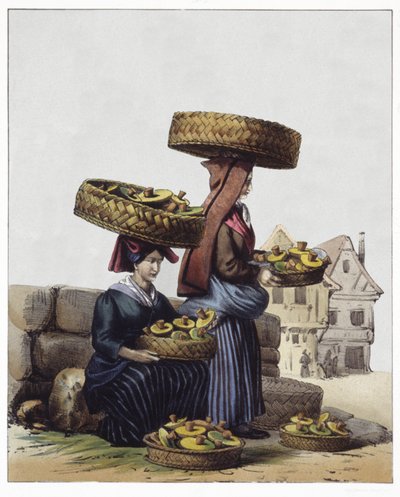 Comerciantes de cogumelos de Edouard Pingret