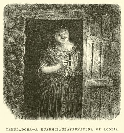 Templadora, um Huarmipanpayrunacuna de Acopia de Edouard Riou