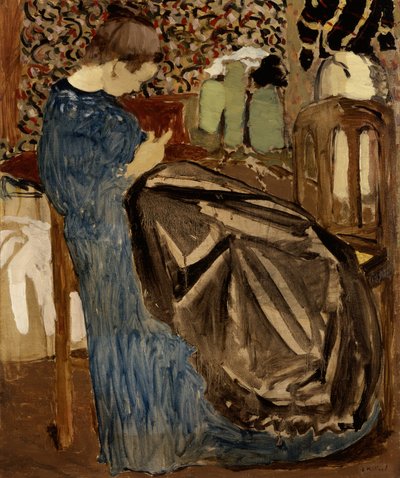 Uma costureira de Edouard Vuillard