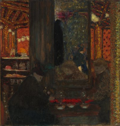 No café de Edouard Vuillard
