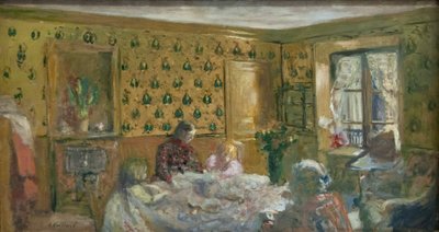 Pela Mesa de Trabalho de Edouard Vuillard