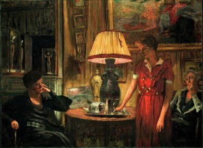 A visita de Edouard Vuillard