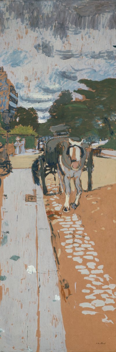O carro de rega de Edouard Vuillard