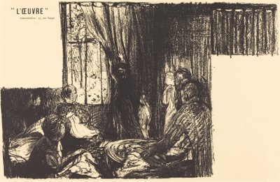 Les Soutiens de la société, 1896. de Edouard Vuillard
