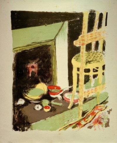 a lareira de Edouard Vuillard