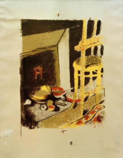 a lareira de Edouard Vuillard