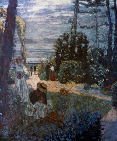 Almoço em Vasouy, 1901 de Edouard Vuillard