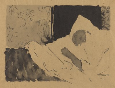 Madame V. Dormindo de Edouard Vuillard