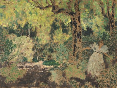 Misia na floresta, 1897-1899 de Edouard Vuillard