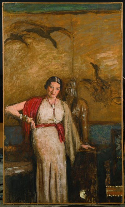 Senhora Freyssinet, C. 1934 de Edouard Vuillard