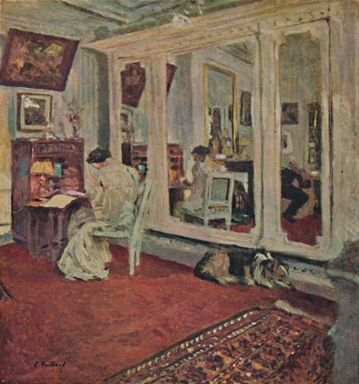 Senhora Hessel, rue Rivoli Aproximadamente 1902, c1902, 1946 de Edouard Vuillard