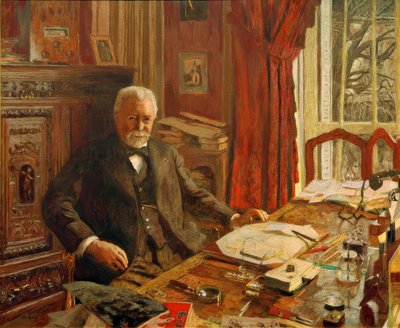 Retrato do Sr. André Bénac de Edouard Vuillard