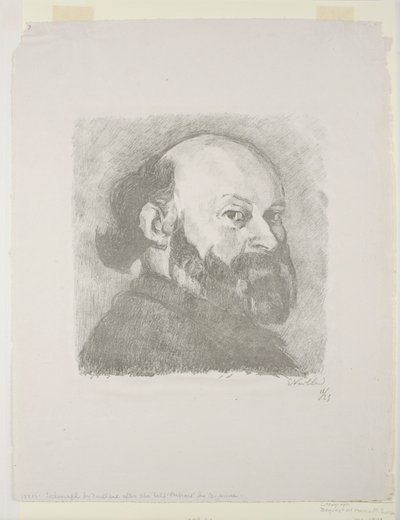 Retrato de Cézanne de Edouard Vuillard