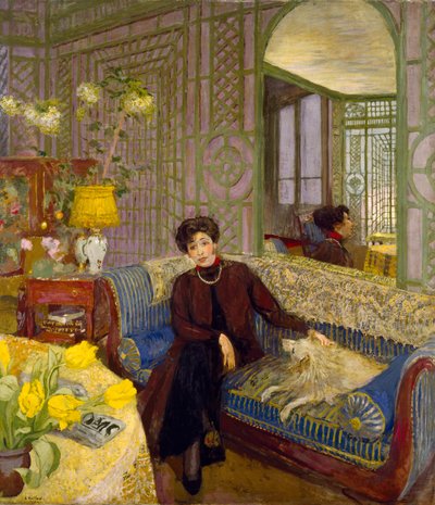Retrato de Marcelle Aron, esposa de Tristan Bernard (1866-1947) 1914 de Edouard Vuillard