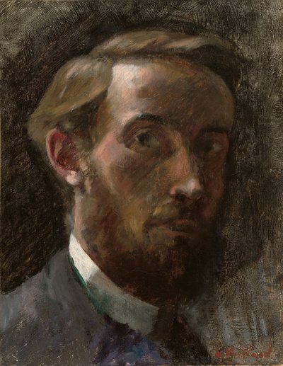 Autorretrato, 21 anos de Edouard Vuillard