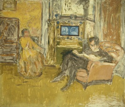 Estudo para um retrato de Mr, c.1916 de Edouard Vuillard