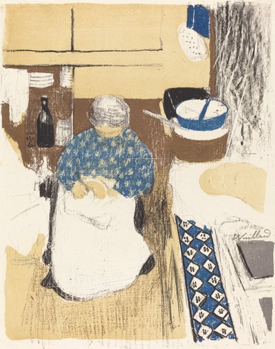 O cozinheiro de Edouard Vuillard