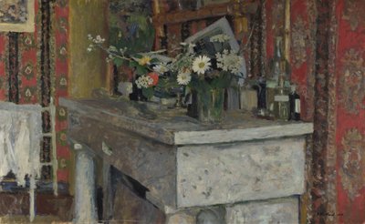 A lareira A chaminé, 1905 de Edouard Vuillard