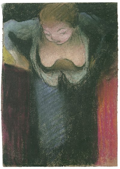 O cantor, 1891-1892 de Edouard Vuillard