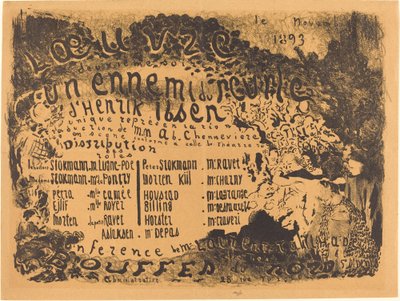 Um inimigo do povo de Edouard Vuillard