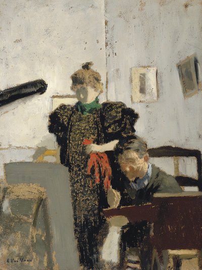 Vallotton e Natanson de Edouard Vuillard