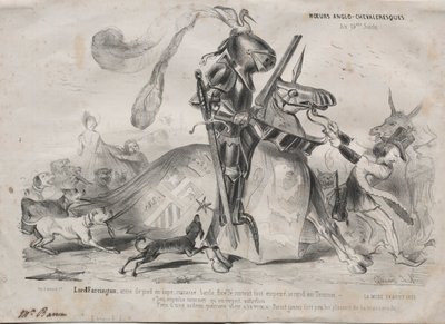 Maneiras anglo-cavalheirescas, 1839. de Edouard de N___