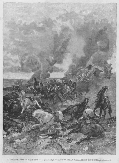 A Revolta de Palermo de Edouardo Matania