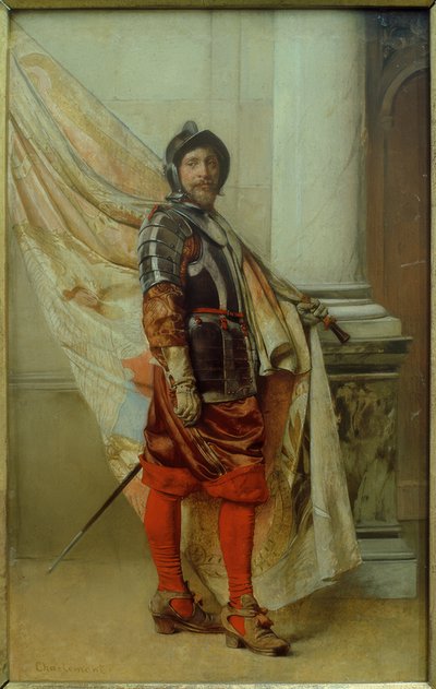 O portador padrão de Eduard Charlemont