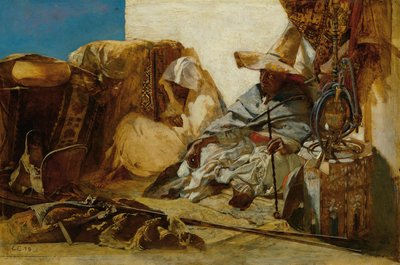 Comerciante de tapetes orientais de Eduard Charlemont