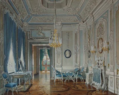 Vestiário da Imperatriz Maria Feodorovna no Palácio Gatchina de Eduard Hau