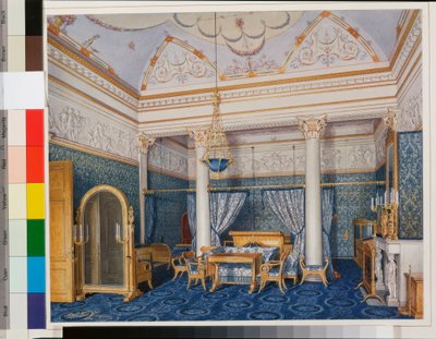 Interiores do Palácio de Inverno (Palais d