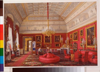 Interiores do Palácio de Inverno (Palais d