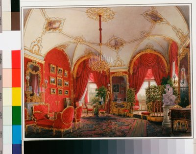 Interiores do Palácio de Inverno (Palais d