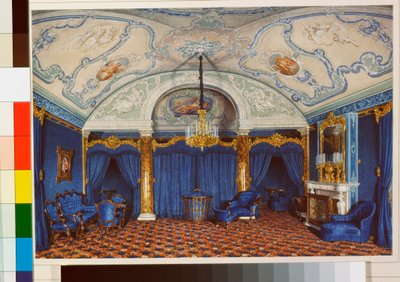Interiores do Palácio de Inverno (Palais d