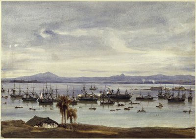 Panorama von Rio de Janeiro de Eduard Hildebrandt