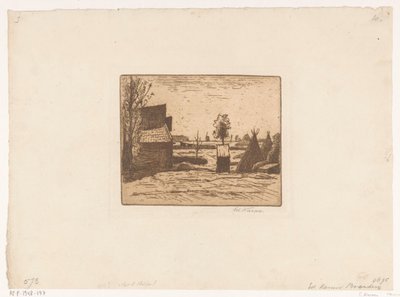 Quintal com celeiro e pombal de feno
Quinta (título sobre o objecto) de Eduard Karsen (signed by artist)