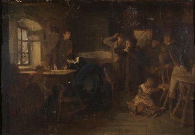 Os refugiados que chegaram de Eduard Kurzbauer