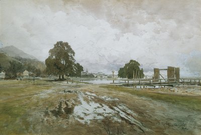 No ancinho de madeira de Eduard Peithner von Lichtenfels
