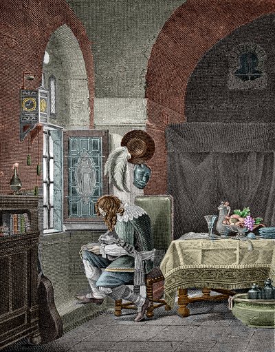 O Homem da Máscara de Ferro, Prisioneiro, de Edouard Schuler de Eduard Schuler