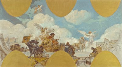 Apoteose do Imperador Maximiliano I. de Eduard Veith