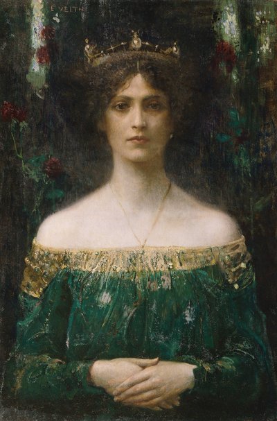 A filha do rei, antes de 1902. de Eduard Veith
